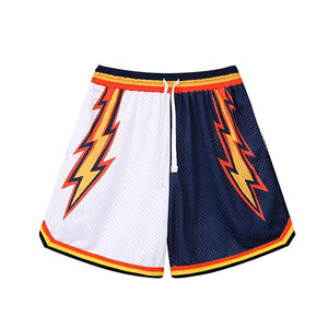 Wholesale Price Adults Basketball <b>Shorts</b> Sublimated 100% Mesh <b>Shorts</b> Youth Sports Training Wear <b>Shorts</b> OEM Service Customized - Product Image 5