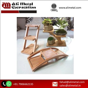 Unique Style Natural Unfinished <b>Wooden</b> <b>Cake</b> Display <b>Stand</b> Custom Natural Finished Design Acacia <b>Wooden</b> <b>Cake</b> <b>Stand</b> - Product Image 3