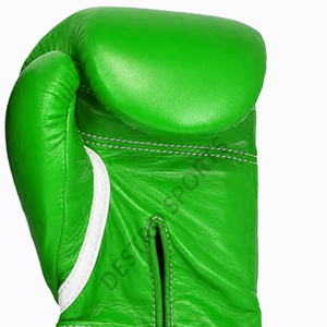 Gants de poinçonnage en cuir PVC 10oz personnalisés respirants entraînement de performance pour adultes et enfants pour la boxe d'arts martiaux - Product Image 3