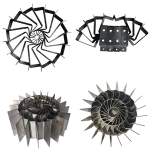 OEM CNC Bent Spiral Sheet Metal Flow Controller | HVAC Air <strong>Diffuser</strong> Component | ISO Certified Manufacturer - Product Image 3