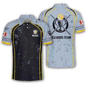 Camisetas de bolos de sublimación de poliéster ligero, ropa deportiva de equipo impresa personalizada, uniformes de bolos transpirables al por mayor - Product Image 1