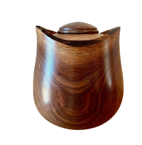 Most Popular Design Wooden Cremation Urn & <b>Keepsake</b> <b>for</b> Human Adult <b>Ashes</b> Customized Color Funeral Urn - Product Image 2