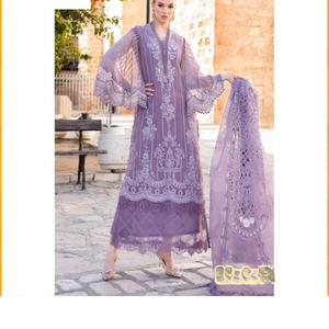 ELEGANT NEW INDIAN PAKISTANI LAWN/PARTY WEAR CHIFFON DRESS <b>HOT</b> SELLING READY to WEAR 3 PIECE EMBROIDERY DRESSES - Product Image 6