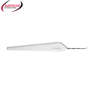 Retracteur manuel à sonde à crochet en acier inoxydable Surtechs, longueur de travail 40 mm, certifié CE Classe I pour l'arthroscopie articulaire - Product Image 4