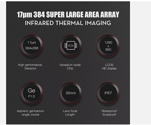 Nuevas ventas E3MAX Thermals Imaging Monocular Infrared Night Vision Scope para caza - Product Image 4