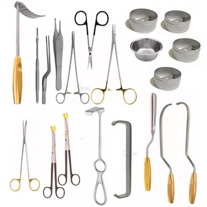 Juego de instrumentos de mamoplastia de 21 piezas de calidad superior, instrumentos quirúrgicos de acero inoxidable, Manual de cirugía plástica, certificado CE - Product Image 4