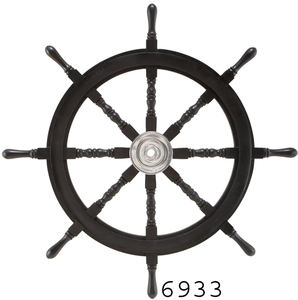 Best Selling Beautiful Nautical Wooden <b>Ship</b> <b>Wheel</b> Frame Color and Polish Home and Office Decorative Accessories India - Product Image 6