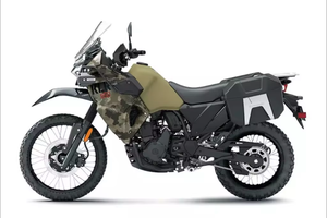 TECNOLOGIA AVANZATA NUOVA 2025 Per Moto Kawasaki KLR650 Adventure <span class=keywords><strong>Cypher</strong></span> Camo Beige PRONTA PER LA SPEDIZIONE - Product Image 5
