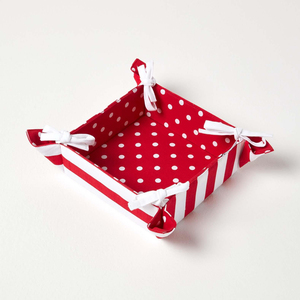 Indian Manufacturer Eco-Friendly Cotton Material Bread <b>Basket</b> with Personalized Print for Baking Lovers - Product Image 2