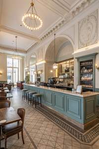 เก้าอี้ร้านอาหารที่ทันสมัยเฟอร์นิเจอร์ไม้ที่ทันสมัยสำหรับห้องครัวห้องรับประทานอาหารและห้องนั่งเล่นสำหรับโครงการคาเฟ่บาร์ - Product Image 3