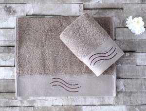 ผ้าเช็ดหน้า MS Luxury Embroidery Dobby Woven ผลิตจากผ้าฝ้ายตุรกี 100%  สามารถปรับแต่งและสั่งทำได้ตามต้องการสำหรับใช้ในบ้าน - Product Image 3