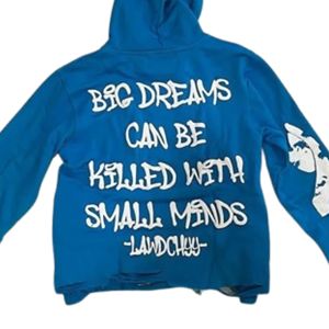 เสื้อมีฮู้ดโอเวอร์ไซส์สำหรับผู้ชาย, เสื้อกันหนาวผ้าฝ้าย100% พิมพ์ลายแบบกำหนดเองสำหรับฤดูหนาว - Product Image 3