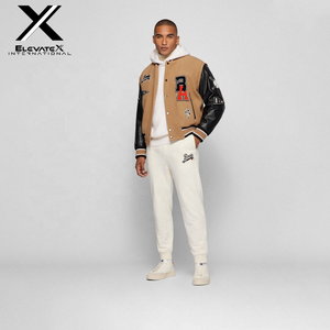 Servicio OEM, Chaqueta Varsity de Béisbol de Lona de Alta Calidad Personalizada para Hombre, Bordado con Letras, Transpirable, Reversible, Ecológica - Product Image 5