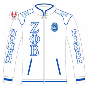 Nouvelle veste Letterman brodée Zeta Phi Beta de haute qualité Veste universitaire personnalisée de haute qualité pour les écoles et les équipes sportives - Product Image 1