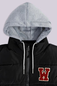 Men's Lightweight Cotton <b>Gilet</b> Jacket Sleeveless Vest Winter Warm Outdoor Casual Workwear Travel Hiking Breathable Windproof - Product Image 2