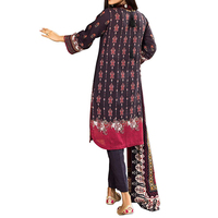 Shalwar Kameez de haute qualité, style pakistanais et indien, pour femmes, hiver, 3 pièces, dupatta, coton/lin/polyester, sur mesure