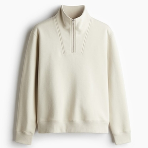 100% แบบสวมหัวผ้าฟลีซด้านในแบบเต็มแขนเสื้อคอกลมจัมเปอร์น้ำหนักมาก - Product Image 6