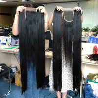 Longues mèches de cheveux vietnamiennes et cambodgiennes 100% naturelles, cuticules alignées, grade 9A, trame simple, vierges brutes, 10"-50", sans produits chimiques
