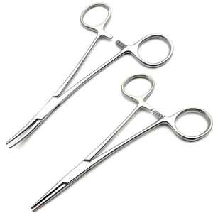 Pinzas para mosquitos rectas, abrazadera para hemostatos, instrumentos quirúrgicos de acero inoxidable para uso médico, dental, veterinario - Product Image 6
