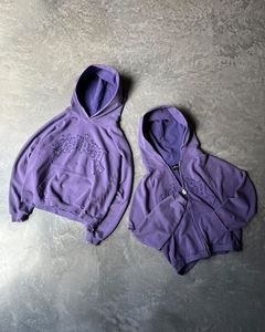 Sweats à capuche d'hiver pour hommes les plus vendus pour la broderie d'écran Nouveau Design Zipper-Up Fleece Material Sunfade Haute Qualité Rapide - Product Image 4