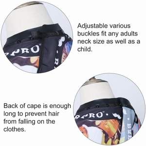 Capa de Peluquería para Salón y Barbería con Diseño Personalizado 100% Poliéster Impermeable y Resistente al Agua - Product Image 3