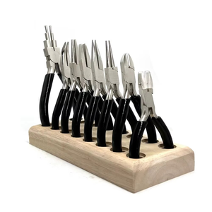 Pince multifonctionnelle pour extensions de cheveux à micro-anneaux, étiquette personnalisée, meilleur prix, qualité supérieure, finition polie en acier inoxydable - Product Image 1