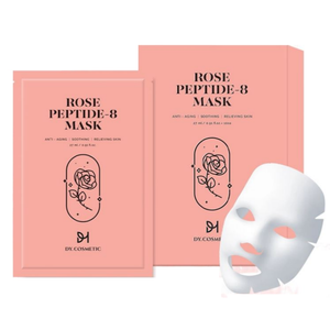 Mascarilla Facial Coreana B3 OEM con Péptidos de Rosa-8, Iluminadora, Regeneradora, con Agua de Rosas, Fibra de Tencel Ecológica, Tamaño de Muestra - Product Image 1