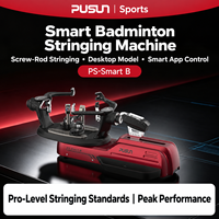 Machine à cordage de raquettes de badminton électronique de bureau PUSUN PS-Smart B - Cordage professionnel, empreinte compacte pour la maison