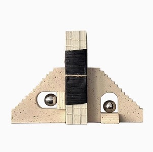 Fermalibri Moderni Stile Mid-Century, Design a Scala, Supporto per <span class=keywords><strong>Libri</strong></span>, Ornamento Zen da Scrivania per Arredamento Libreria, Set Regalo, Regali di Ritorno - Product Image 5