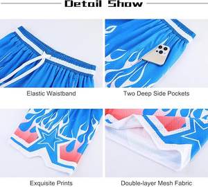 2025 vente chaude entièrement Sublimation conception basket-ball court pour hommes maille court pour hommes fabriqué au Pakistan Sialkot - Product Image 5