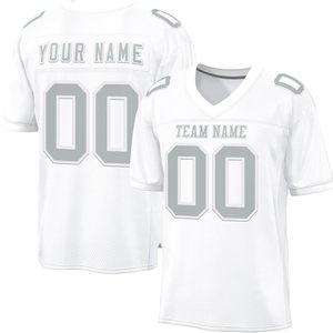 OEM Custom Quick Dry American Football Jerseys Breathable Polyester <b>Mesh</b> Training Team Uniform <b>Screen</b> Print Wholesale Short - Product Image 5