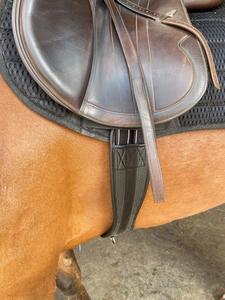 Circunferencia sintética de caballo Preto para sillines Comfort Waffle Neopreno Equine Girth anti-Chafe elástico - Product Image 3