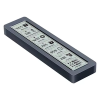 Casing SSD Dual Enclosure Aluminium M.2 NVMe dan SATA Tipe C ke USB3.2 10Gbps dengan Layar LCD