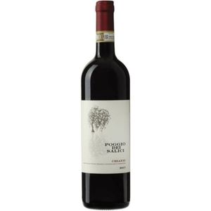 Poggio Dei Salici Tuscan Chianti DOCG 6 Bottles Per Box 750ml Smooth Traditional Italian Red <b>Wine</b> - Product Image 1