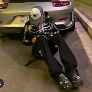 Squelette chaud strass femmes Goth sweat à capuche zippé gothique à manches longues tricoté sweat à capuche surdimensionné Y2k sweats à capuche nouveau manteau - Product Image 4