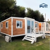 Offre Spéciale – Maison Conteneur Extensible à Double Aile de 30 pieds, Démontable et Pliable, Préfabriquée pour Ferme