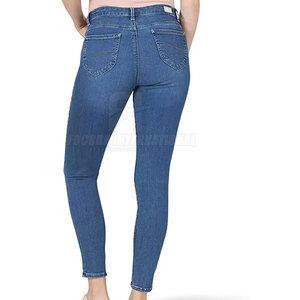 กางเกงยีนส์ผ้าฝ้าย100% ทำจากผ้าคอตตอนสำหรับฤดูใบไม้ร่วงและฤดูหนาว - Product Image 2