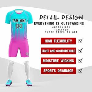 Camiseta de Fútbol de Manga Corta para Hombre, 100% Poliéster, con Estampado de la Bandera de Uruguay, Sublimada, de Alta Calidad, Cargada por Dress Sports - Product Image 5