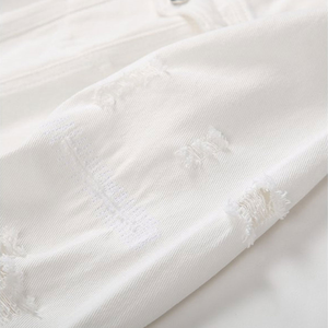 Veste en jean de service OEM vente à chaud en haute qualité 2025 veste en jean veste en jean décontractée de rue pour homme - Product Image 5