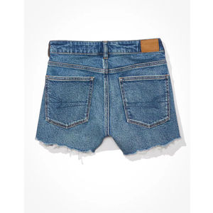 Trendy Summer Medium <b>Waist</b> <b>Ripped</b> <b>Denim</b> <b>Shorts</b> for Women Casual Jean <b>Shorts</b> Fashionable Streetwear Look - Product Image 4