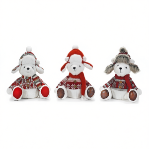 Oso de Peluche (30cm) Surtido 421066 Figura y Juguete Navideño para Comercio General 1 ud. - Product Image 2