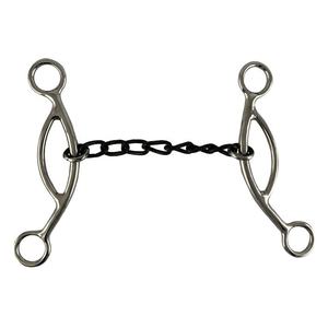 Mèche de cheval de vache JR en acier inoxydable durable avec mèches occidentales en os de chien central 2025 - Product Image 4