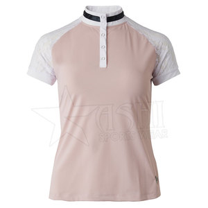 Top Quality Equestrian Clothing Customized Equestrian Shirts <b>Long</b> <b>Sleeve</b> Horse Riding <b>Base</b> <b>Layer</b> Services Show Shirt - Product Image 1