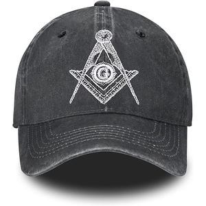 Gorra de béisbol bordada para mujeres y hombres Sombrero de béisbol de mezclilla desgastado lavado ajustable vintage - Product Image 1