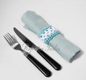 Anillo para servilletas de ganchillo, de refractex, hecho en la India, calidad, bajo precio - Product Image 4