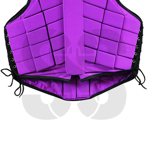 Chaleco de Seguridad Ecuestre Color Negro, Protección Corporal Completa para Montar a Caballo, Ligero, Transpirable y Resistente a Impactos - Product Image 3