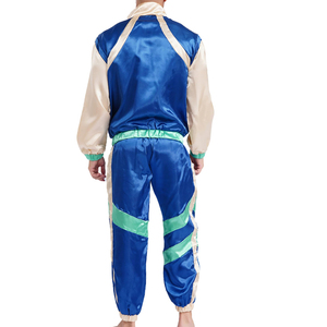 Produits les plus vendus ensemble de survêtements coupe-vent avec logo personnalisé ensemble de survêtements deux pièces pour hommes coupe-vent Streetwear - Product Image 2