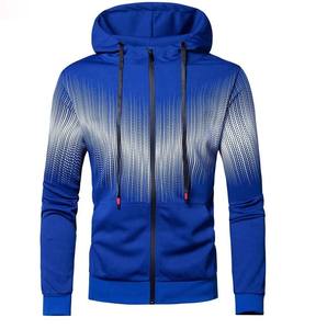 Survêtement à fermeture éclair pour hommes de qualité supérieure 500 GSM coupe confortable et couleurs unies hiver chaud nouveauté vente couleur Unique pour hommes - Product Image 3