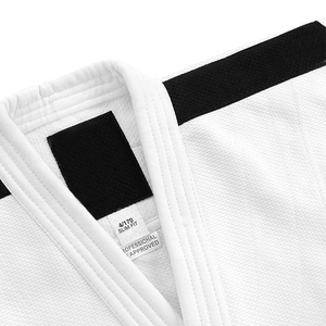 Heavy Duty Customizable Judo Gi Uniform Double Weave 340g Cotton Fabric Reinforced Seams Professional Comfort Training Front - Product Image 5