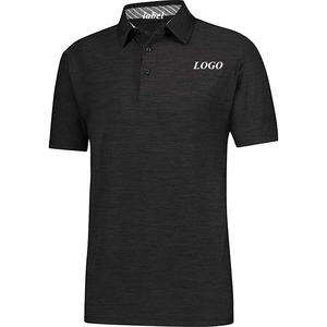 Vente en gros de polos personnalisés polos en coton et polyester pour hommes T-shirt brodé personnalisation évacuation de l'humidité dernières nouveautés - Product Image 5